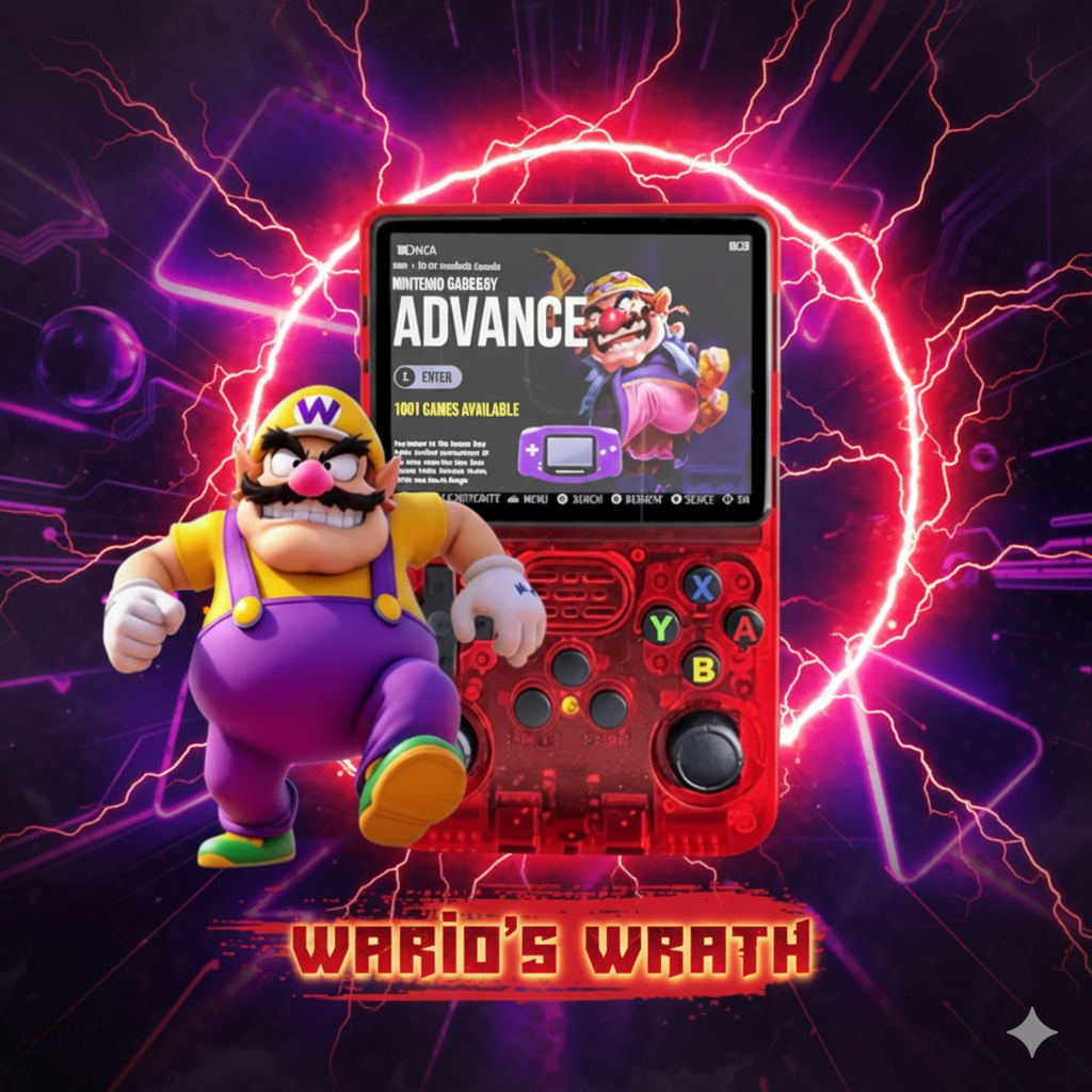 R36S Handheld Game Console, 3.5 Inch IPS Built-in 10,000+ Classic Video Games