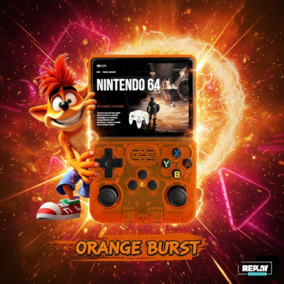 R36S Handheld Game Console, 3.5 Inch IPS Built-in 10,000+ Classic Video Games