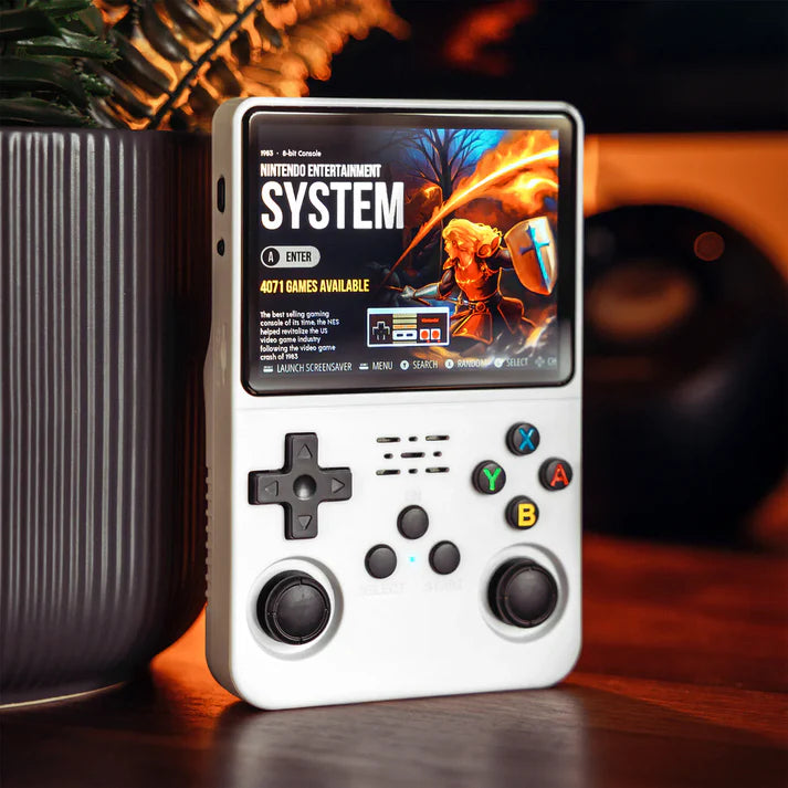 R36S Handheld Game Console, 3.5 Inch IPS Built-in 10,000+ Classic Video Games